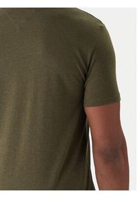 Tommy Jeans T-Shirt Jaspe DM0DM20363 Zielony Slim Fit. Kolor: zielony. Materiał: syntetyk, bawełna #3