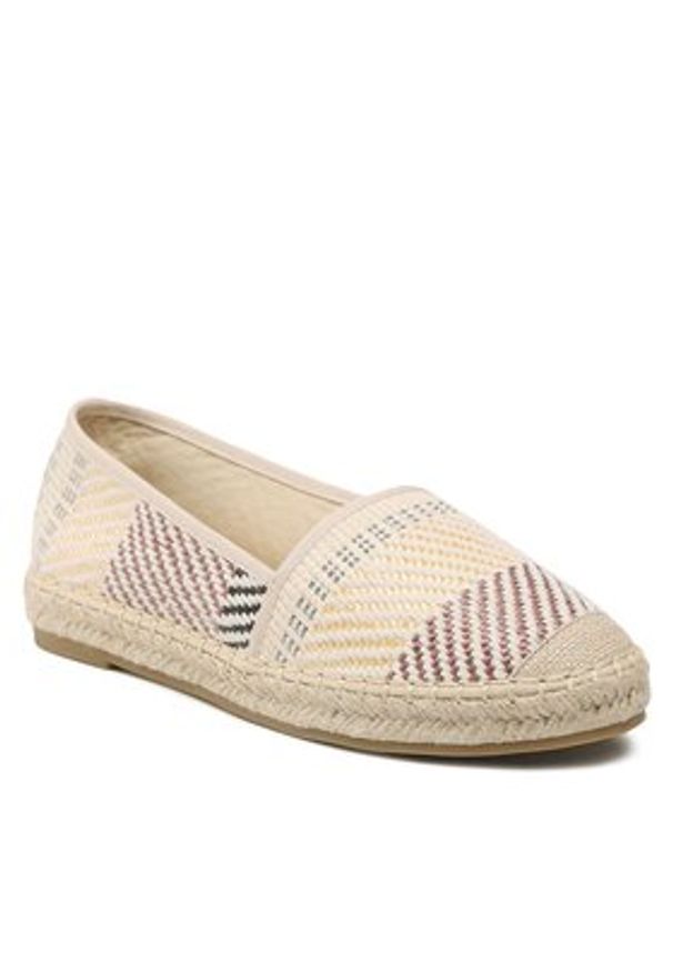 DeeZee Espadryle WSS990-146 Beżowy. Kolor: beżowy. Materiał: materiał