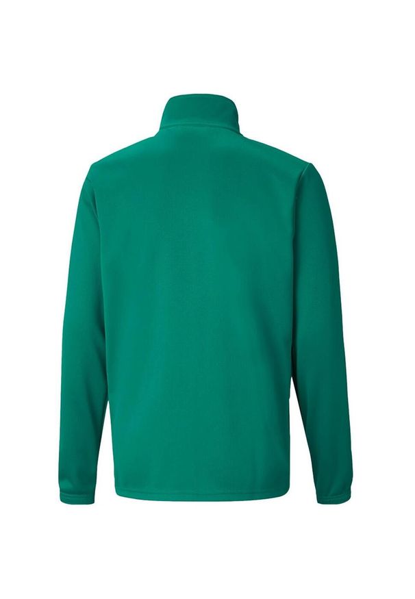 Puma - Dziecięca/niemowlęca Poliestrowa Kurtka Treningowa TeamRISE. Kolor: zielony. Materiał: poliester
