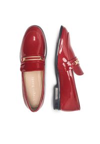 Sergio Bardi Loafersy WYL1930-27Z-SB Czerwony. Kolor: czerwony. Materiał: lakier, skóra