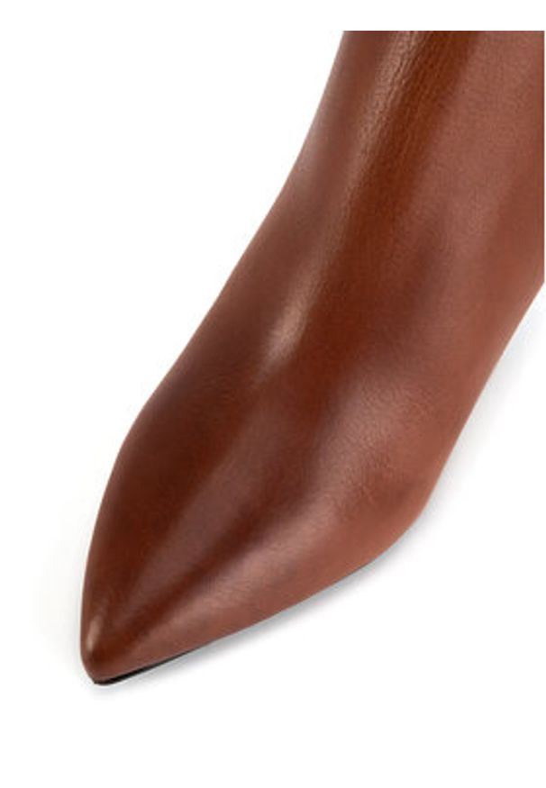 Gino Rossi Botki MERVAT-116030 Brązowy. Kolor: brązowy. Materiał: skóra