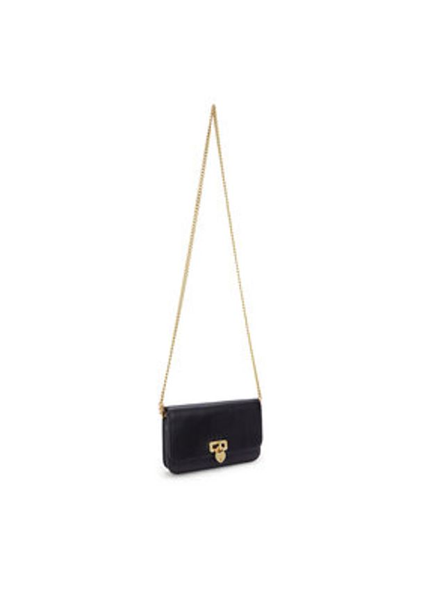 Lauren Ralph Lauren - LAUREN RALPH LAUREN Torebka 432962115002 Czarny. Kolor: czarny. Materiał: skórzane