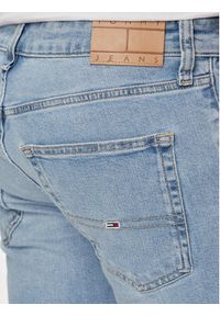Tommy Jeans Szorty jeansowe Scanton DM0DM18798 Niebieski Slim Fit. Kolor: niebieski. Materiał: bawełna