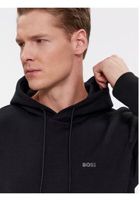 BOSS - Boss Bluza Soody 50506130 Czarny Regular Fit. Kolor: czarny. Materiał: bawełna