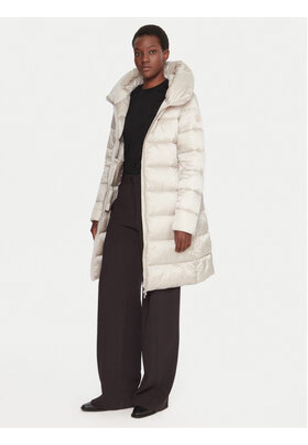 Save The Duck Kurtka zimowa D40279W IRIS21 Beżowy Regular Fit. Kolor: beżowy. Materiał: syntetyk. Sezon: zima