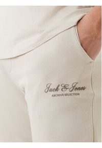Jack & Jones T-Shirt Earchive 12297641 Beżowy Regular Fit. Kolor: beżowy. Materiał: bawełna #2