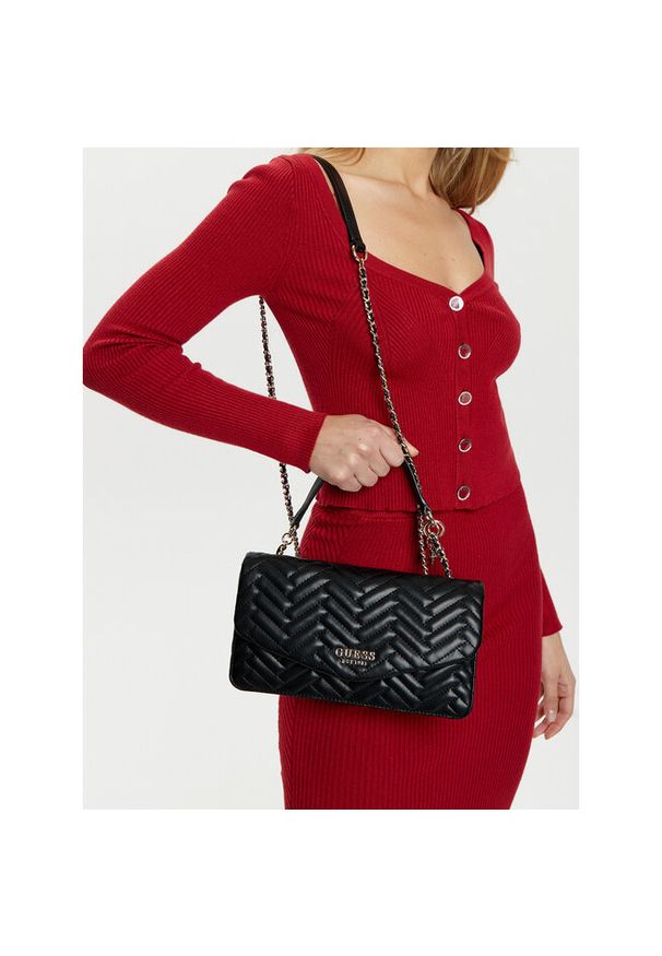 Torebka Guess. Kolor: czarny