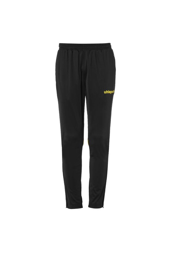 UHLSPORT - Spodnie dresowe dla dzieci Uhlsport Steam 22. Kolor: żółty, czarny, wielokolorowy. Materiał: dresówka. Sport: fitness, piłka nożna