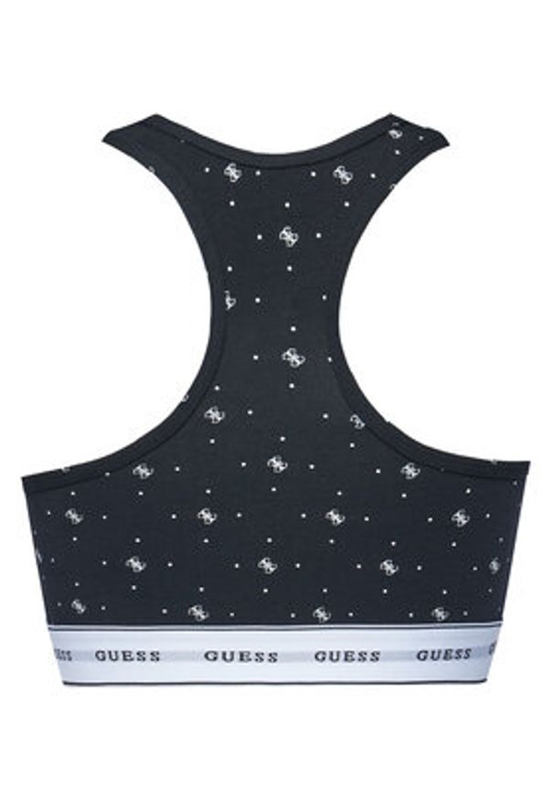 Guess Biustonosz top O97C01 KBOE1 Czarny. Kolor: czarny. Materiał: bawełna