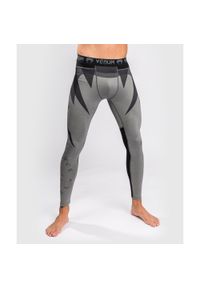 VENUM - Venum Legginsy Treningowe Męskie Stone Zielone. Kolor: szary. Sport: fitness
