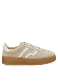 GANT - Sneakersy Gant. Kolor: beżowy #1