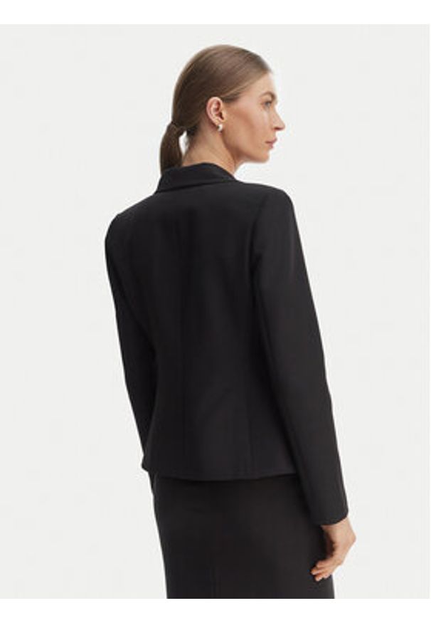 Rinascimento Marynarka CFC0128647003 Czarny Regular Fit. Kolor: czarny. Materiał: syntetyk