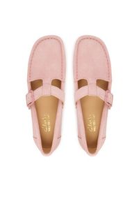 Clarks Półbuty WallabeeEVOBar 26184614 Różowy. Kolor: różowy. Materiał: zamsz, skóra #5