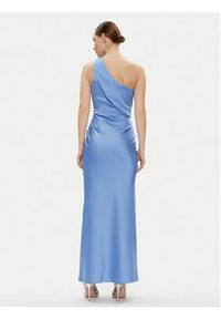 Rinascimento Sukienka wieczorowa CFC0117429003 Niebieski Regular Fit. Kolor: niebieski. Materiał: syntetyk. Styl: wizytowy