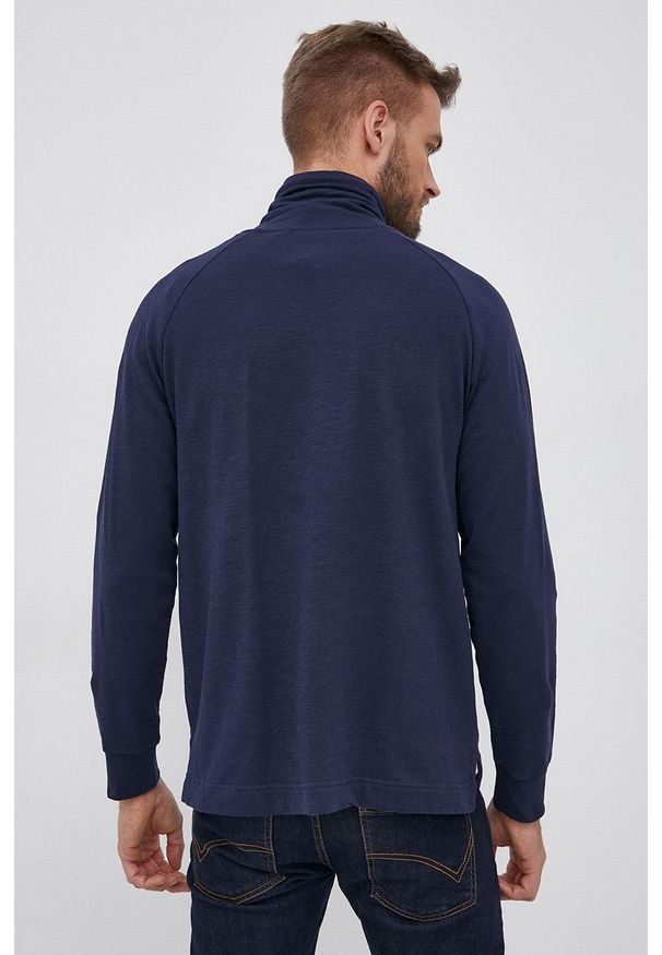 s.Oliver - Bluza. Okazja: na co dzień. Kolor: niebieski. Materiał: dzianina. Długość rękawa: raglanowy rękaw. Wzór: gładki. Styl: casual