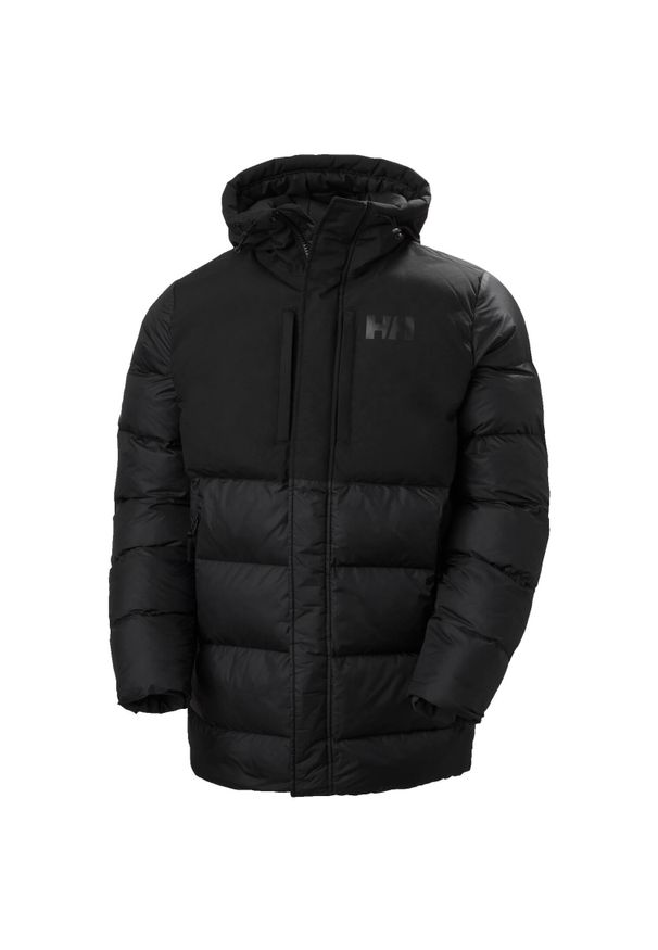 Długa kurtka Helly Hansen active puffy. Kolor: czarny. Materiał: syntetyk. Długość: długie