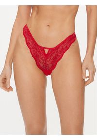 Hunkemöller Figi brazylijskie Isabelle 202758 Czerwony. Kolor: czerwony. Materiał: syntetyk