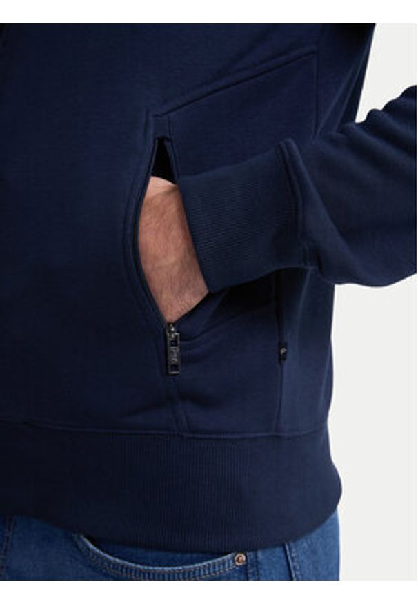 Petrol Industries Bluza M-1050-SWH314 Granatowy Regular Fit. Kolor: niebieski. Materiał: syntetyk