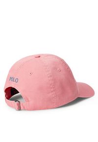 Polo Ralph Lauren Czapka z daszkiem 211912843064 Różowy. Kolor: różowy. Materiał: materiał, bawełna