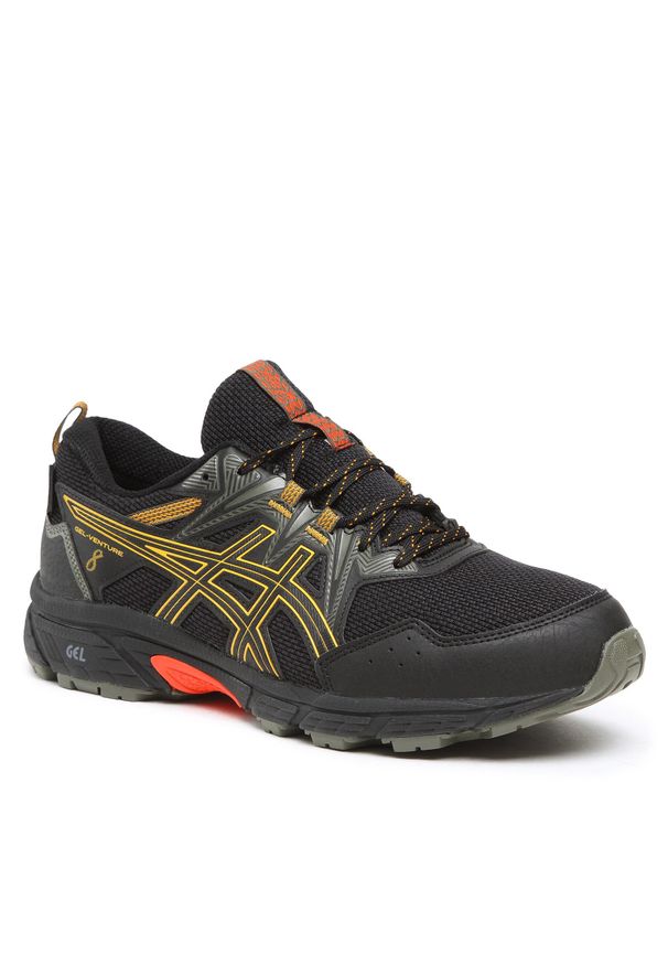 Buty Asics Gel-Venture 8 Waterproof 1011A825 Black/Amber 005. Kolor: czarny. Materiał: materiał