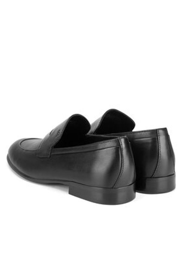 Gino Rossi Mokasyny GIULIO-02 124AM Czarny. Kolor: czarny. Materiał: skóra