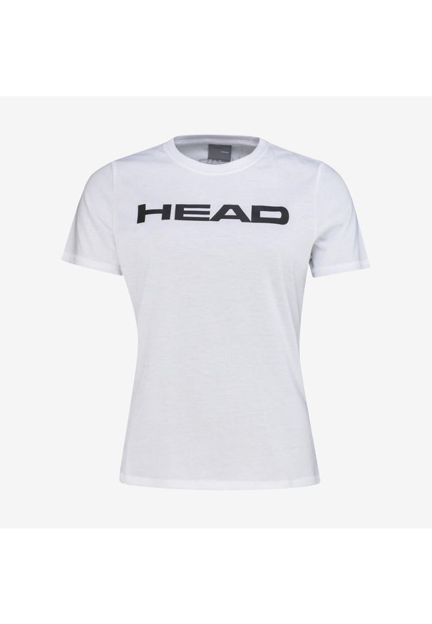 Head - T-shirt damski Club Lucy. Kolor: biały. Materiał: jersey, materiał, poliester, bawełna