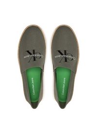 Calvin Klein Jeans Espadryle Espadrille Slipon Ml YM0YM00935 Zielony. Kolor: zielony #2