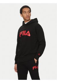 Fila Bluza Landogne FAM0872 Czarny Regular Fit. Kolor: czarny. Materiał: syntetyk