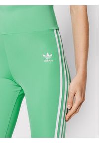 Adidas - adidas Szorty sportowe adicolor Classics HE9503 Zielony Slim Fit. Kolor: zielony. Materiał: syntetyk #4