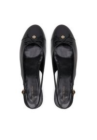 Tory Burch Baleriny 166592 Czarny. Kolor: czarny. Materiał: skóra #4
