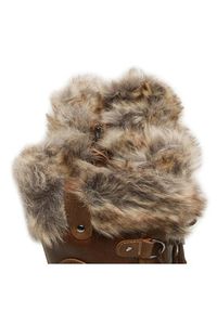 Kimberfeel Kozaki Beverly Brązowy. Kolor: brązowy. Materiał: skóra #6