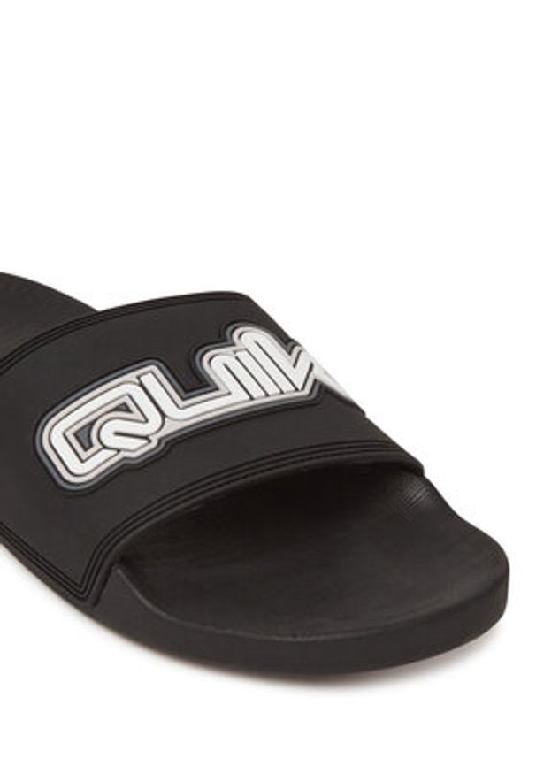 Quiksilver Klapki Rivi AQYL101354 Czarny. Kolor: czarny