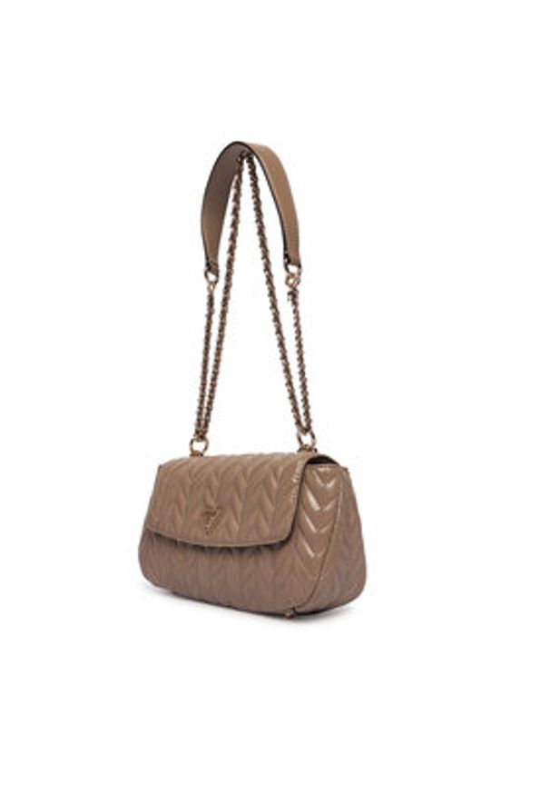 Guess Torebka Cheryl HWTQ97 20210 Beżowy. Kolor: beżowy. Materiał: skórzane