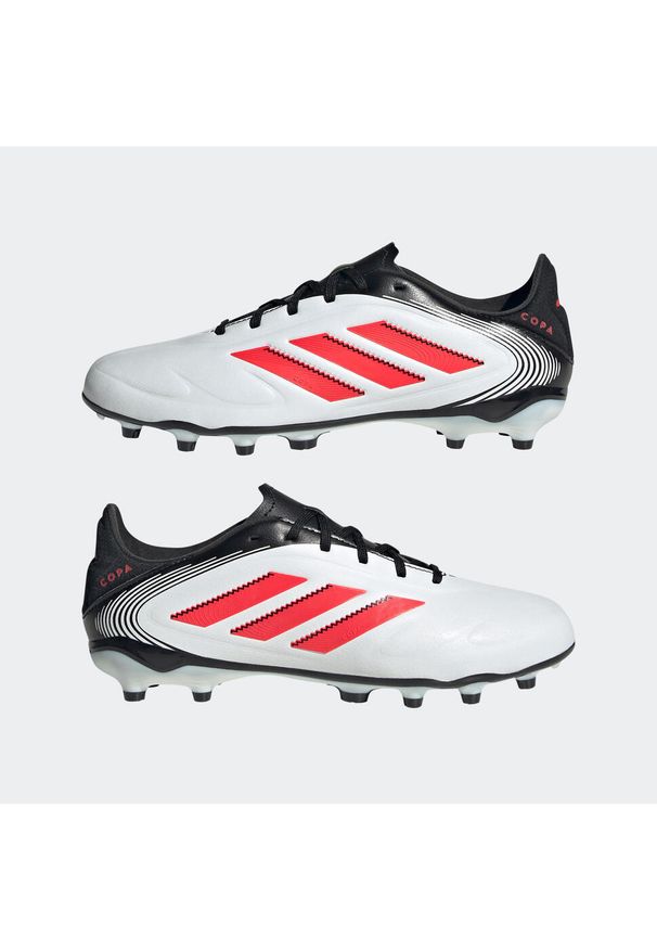 Adidas - Buty piłkarskie dla dzieci ADIDAS Copa Pure III League FG/MG. Materiał: skóra, syntetyk. Szerokość cholewki: normalna. Wzór: nadruk. Sport: piłka nożna