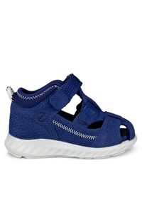 ecco - ECCO Sandały SP.1 LITE INFANT SANDAL 72514160442 Niebieski. Kolor: niebieski. Materiał: skóra #1