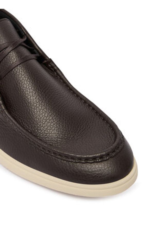 BOSS Półbuty Sienne 50536227 Brązowy. Kolor: brązowy. Materiał: skóra