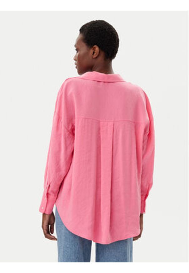 only - ONLY Koszula Zazima 15272523 Różowy Oversize. Kolor: różowy