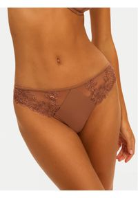 Simone Pérèle Stringi Saga 15C700 Brązowy. Kolor: brązowy. Materiał: syntetyk
