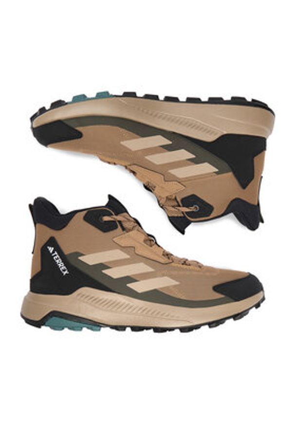 Adidas - adidas Trekkingi C-TERREX ANTYLANDER MID JQ9959 Beżowy. Kolor: beżowy. Materiał: materiał. Model: Adidas Terrex. Sport: turystyka piesza