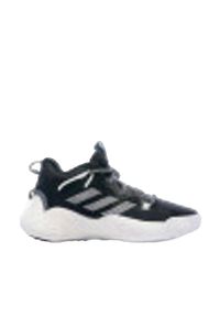 Adidas - Buty adidas Harden Stepback 3.0 czarno-białe. Kolor: czarny, wielokolorowy, biały. Materiał: guma. Sport: koszykówka #1