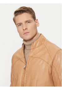 Milestone Kurtka skórzana Winston 511099 60600 Brązowy Regular Fit. Kolor: brązowy. Materiał: skóra #6