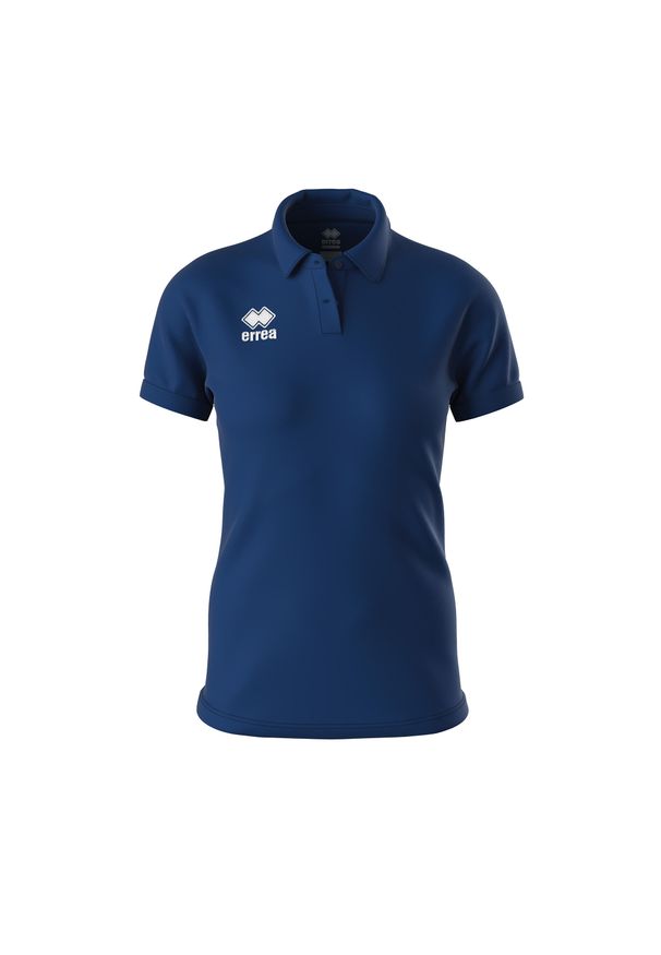 ERREA - Damska koszulka polo Errea Alexis. Typ kołnierza: polo. Kolor: niebieski. Styl: sportowy