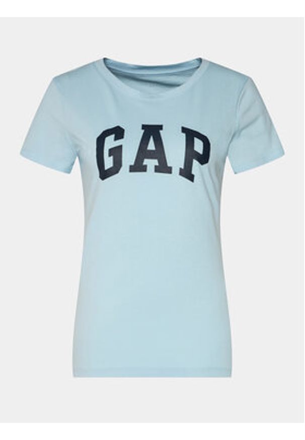 GAP - Gap T-Shirt 268820-65 Niebieski Regular Fit. Kolor: niebieski. Materiał: bawełna