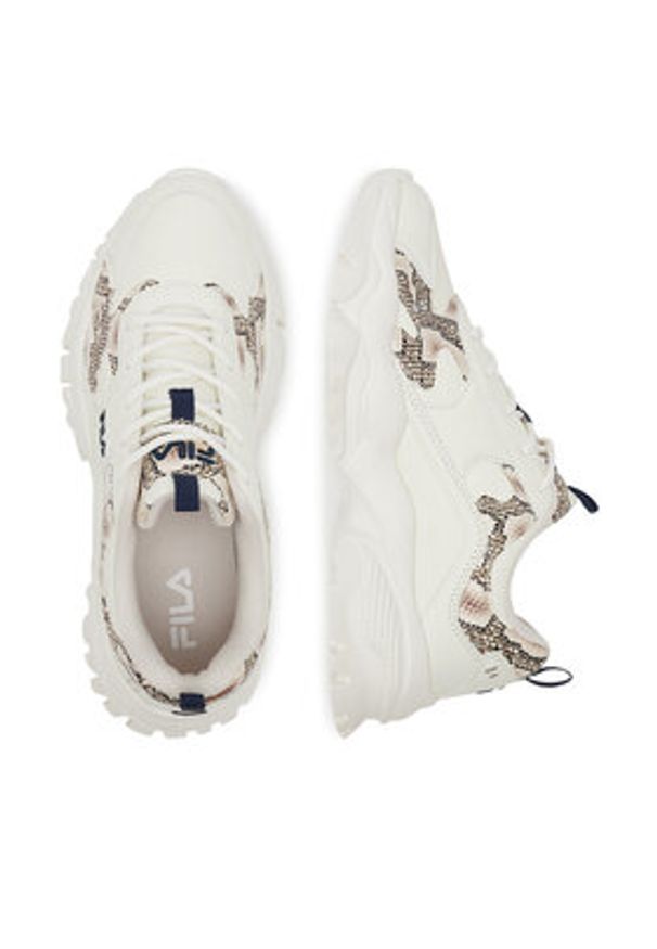 Fila Sneakersy ELECTRIC FLOW FFW0164_13054 Beżowy. Kolor: beżowy. Materiał: syntetyk