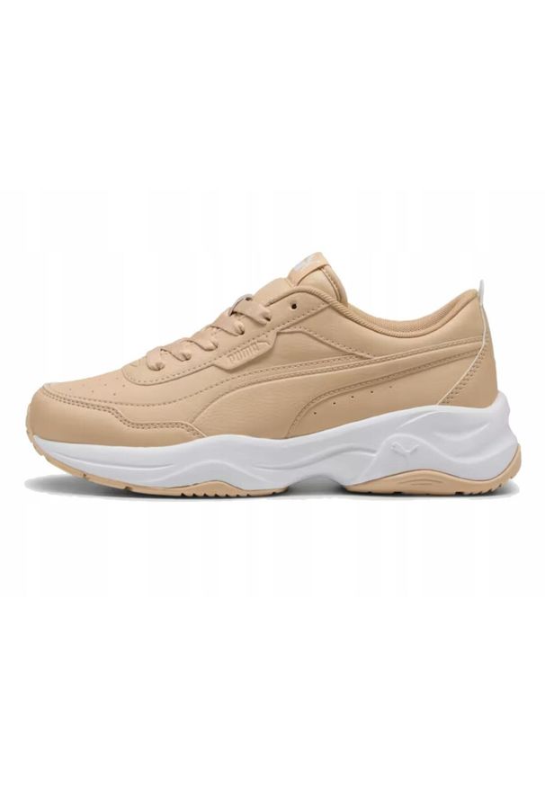 Buty Puma Cilia Mode Light Sand-White (37112528). Okazja: na co dzień. Kolor: beżowy. Sezon: lato. Sport: turystyka piesza