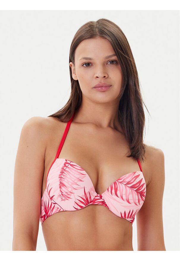 Liu Jo Beachwear Góra od bikini VA5129 J6448 Różowy. Kolor: różowy. Materiał: syntetyk