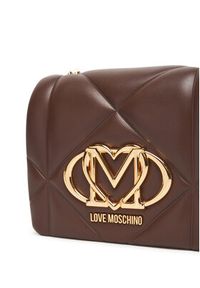 Love Moschino - LOVE MOSCHINO Torebka JC4188PP0NLC0313 Brązowy. Kolor: brązowy. Materiał: skórzane