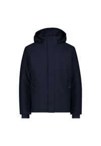 Kurtka męska turystyczna CMP 34K0197. Typ kołnierza: kaptur. Kolor: niebieski. Materiał: softshell #1