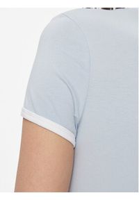 Tommy Jeans T-Shirt Signature DW0DW17377 Błękitny Slim Fit. Kolor: niebieski. Materiał: bawełna #4