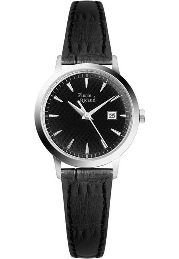 Zegarek Pierre Ricaud Zegarek damski Pierre Ricaud P51023.5214Q czarny. Kolor: czarny